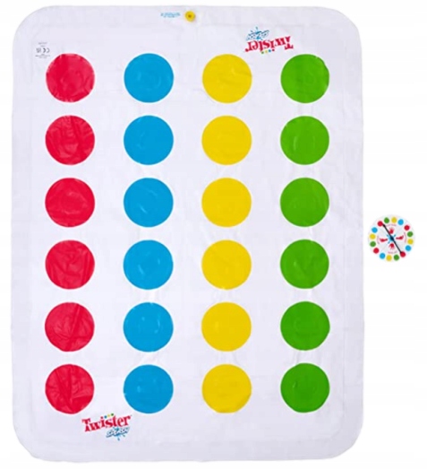 ZESTAW GRA ZRĘCZNOŚCIOWA WODNY TWISTER SPLASH ZE ZRASZACZEM XXL 170x120 cm Rodzaj inny