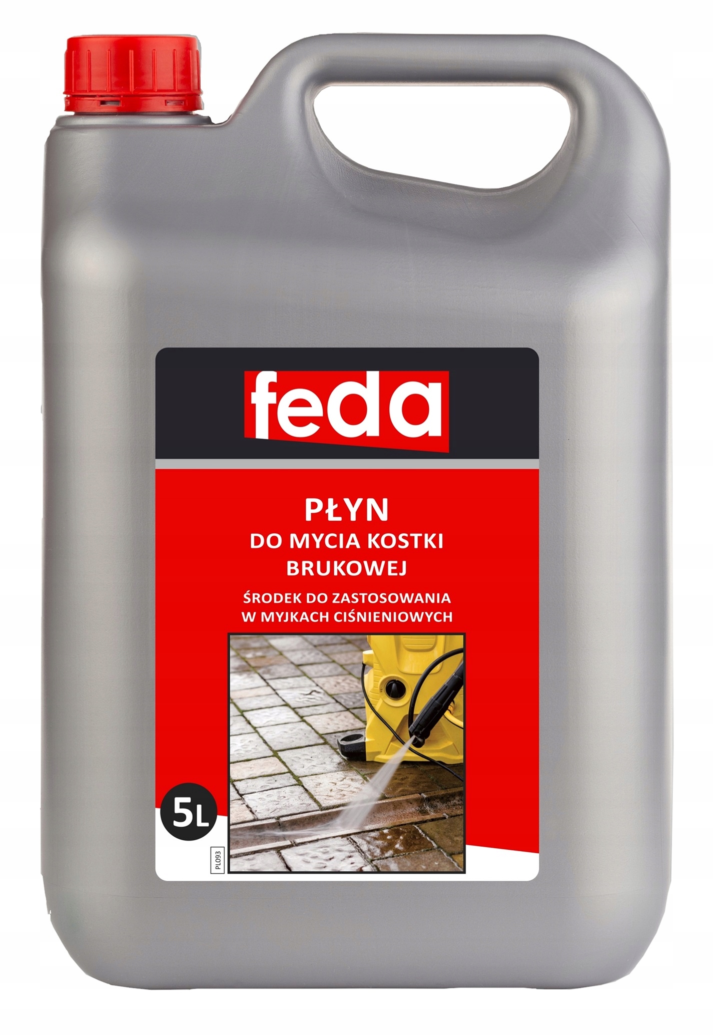 Płyn Do Mycia Kostki Brukowej Chodników Do Myjek Ciśnieniowych 5L Feda