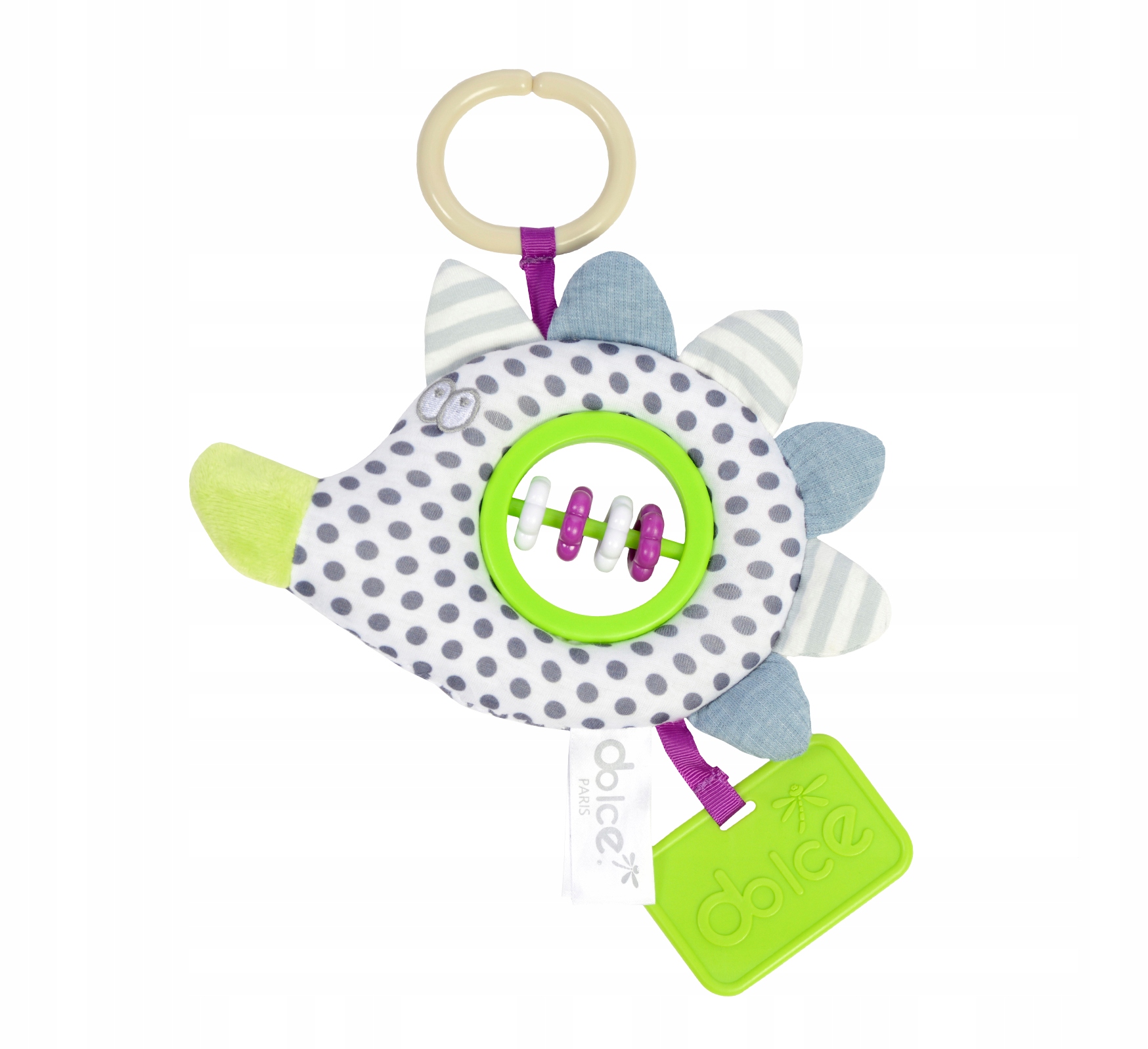 ZABAWKA DO WÓZKA STEM JEŻ - DOLCE TOYS