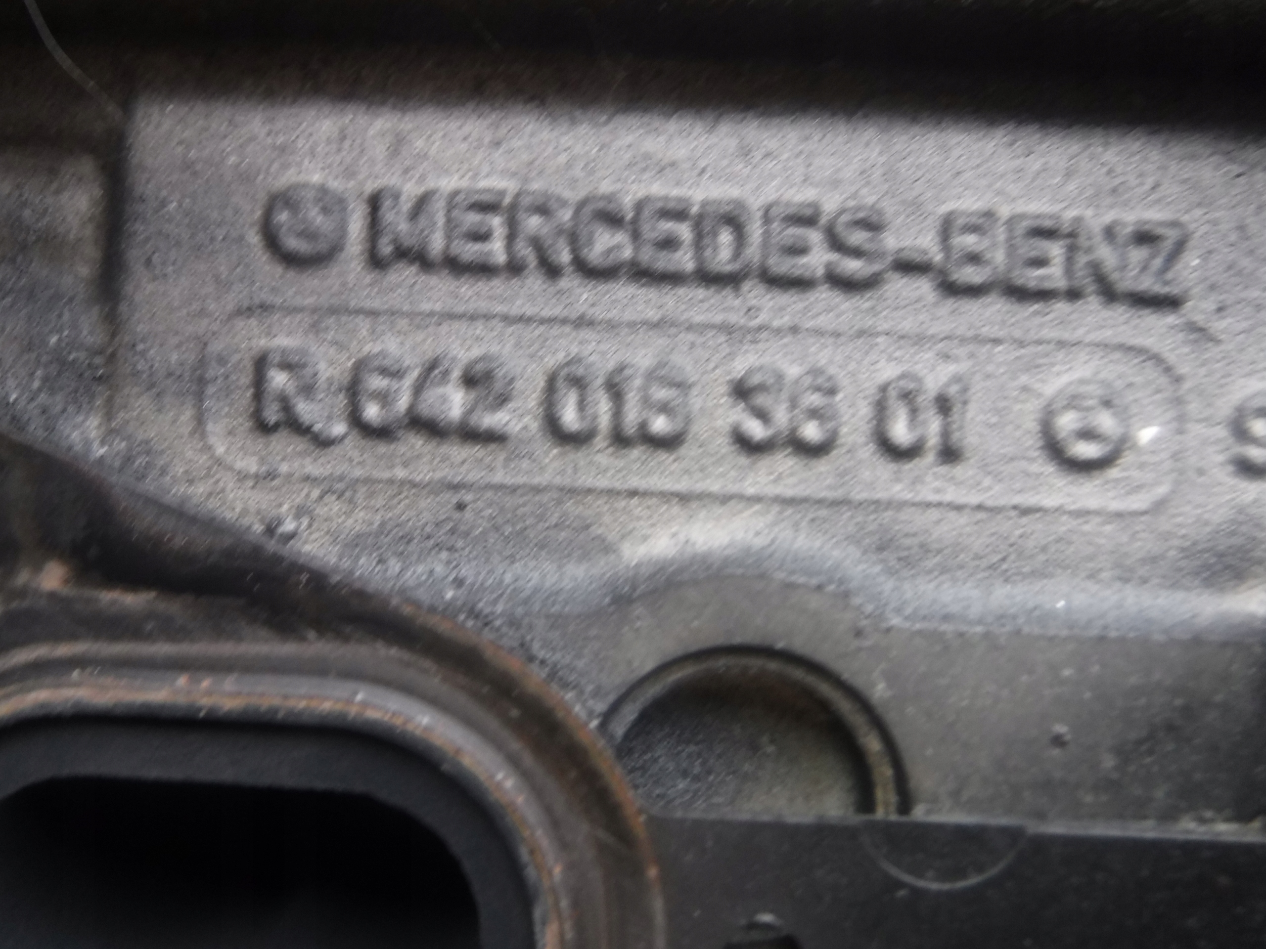 complete head. MERCEDES right W251 w211 3,0CDI