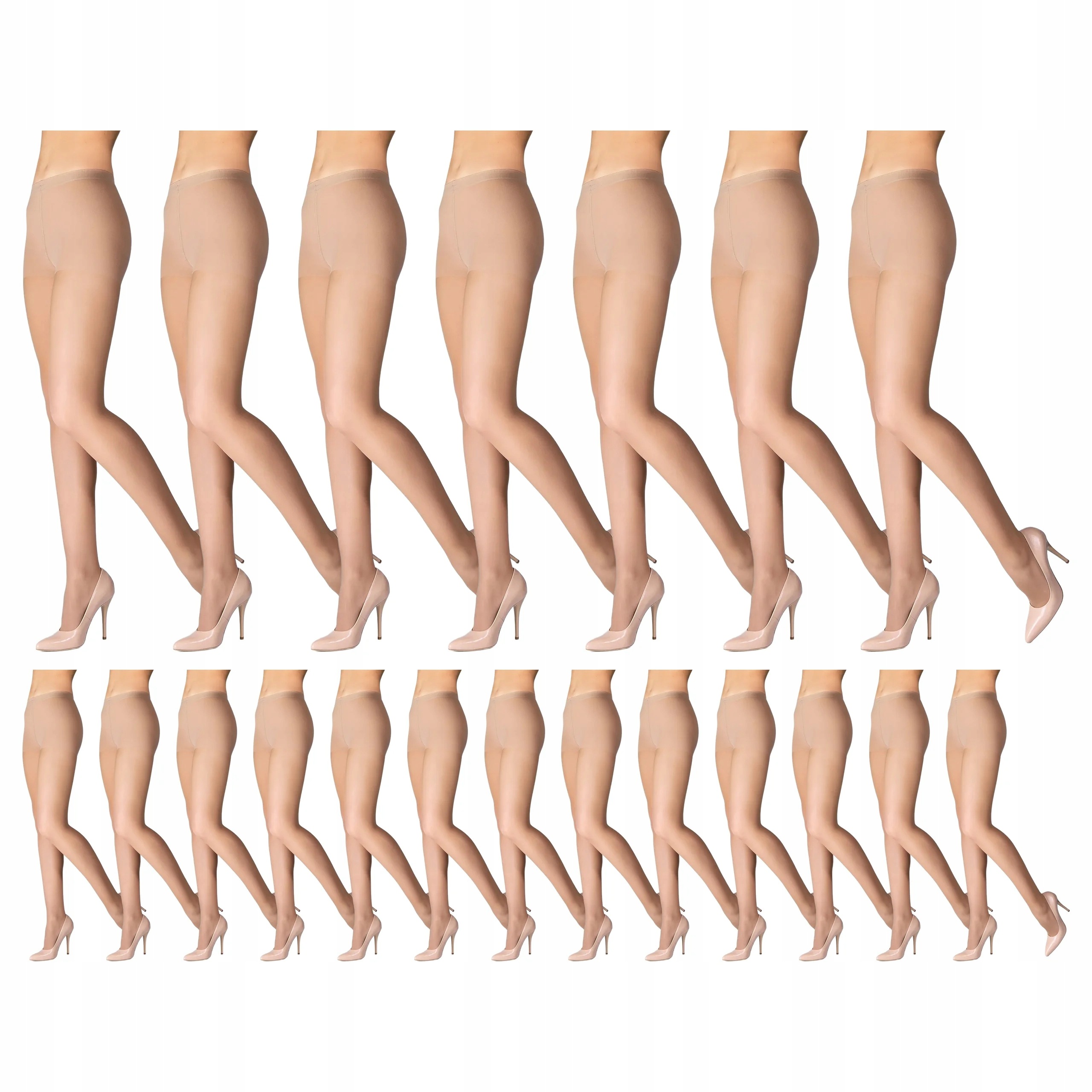 20 x Punčocháče 20 Marilyn Punčocháče 20 N beige 4 L