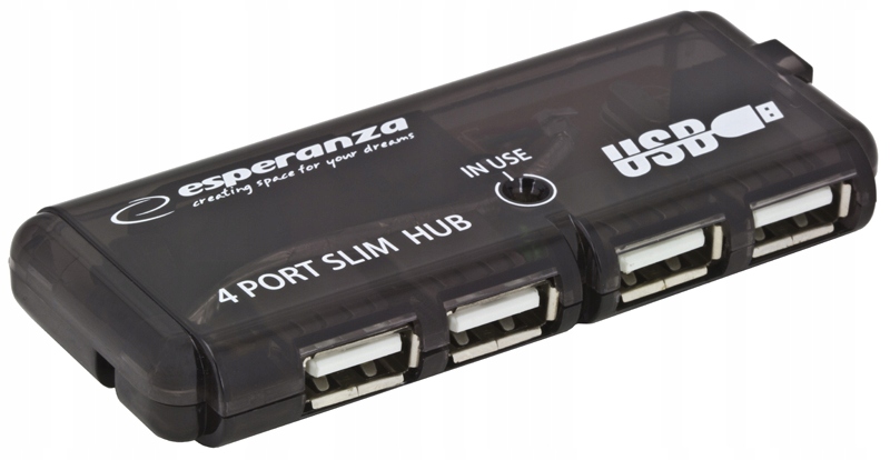 Esp EA112 zewnętrzny Hub Usb 2.0 4 Porty Hq