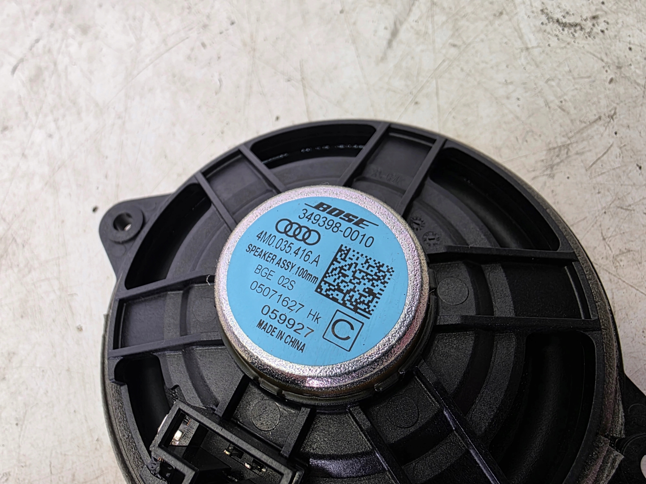 hangszóró KOKPITU DESKI AUDI Q7 4M 4M0035416A