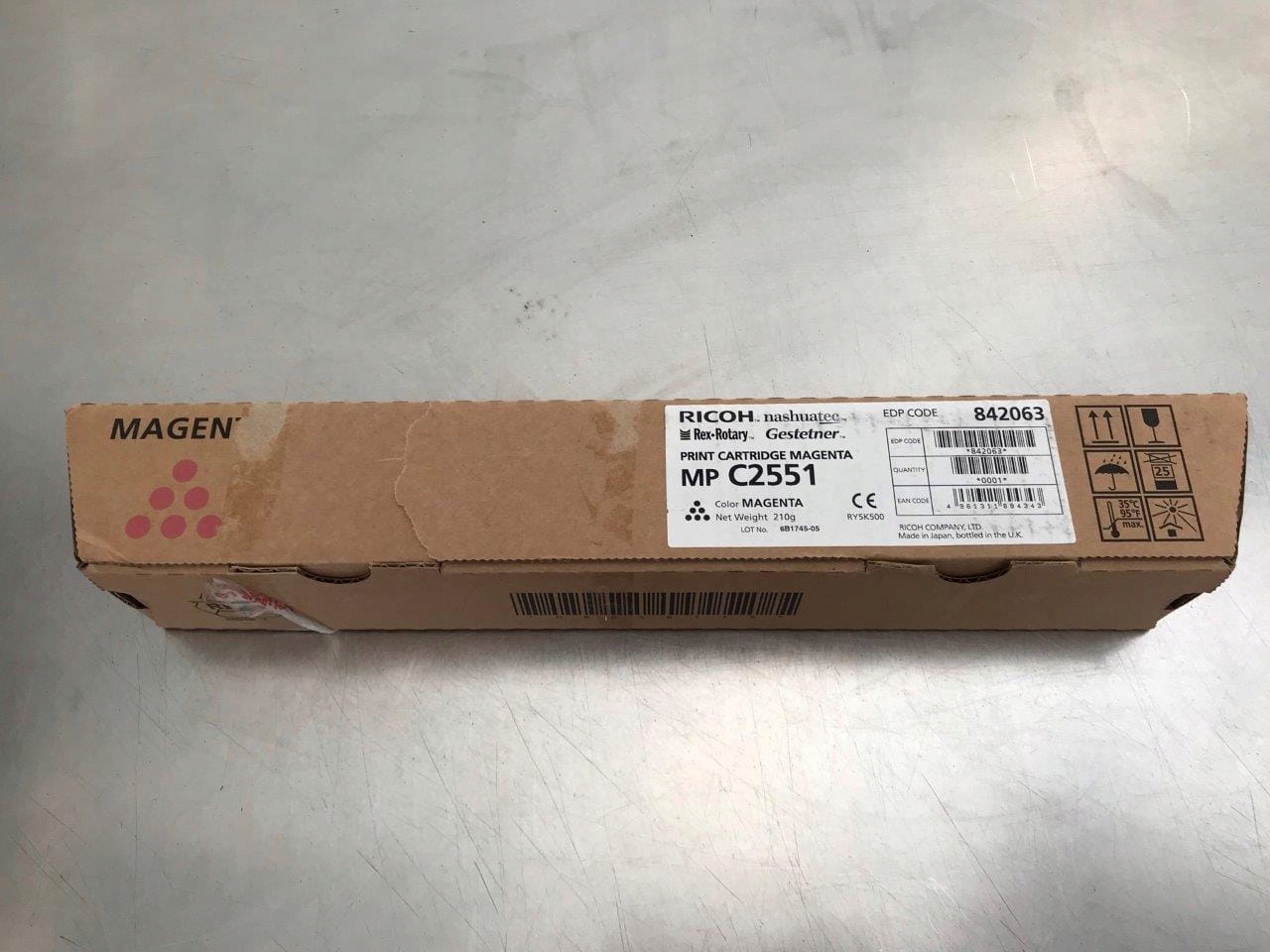 Toner Ricoh Aficio Mp C2051 841506 červený (purpurový)