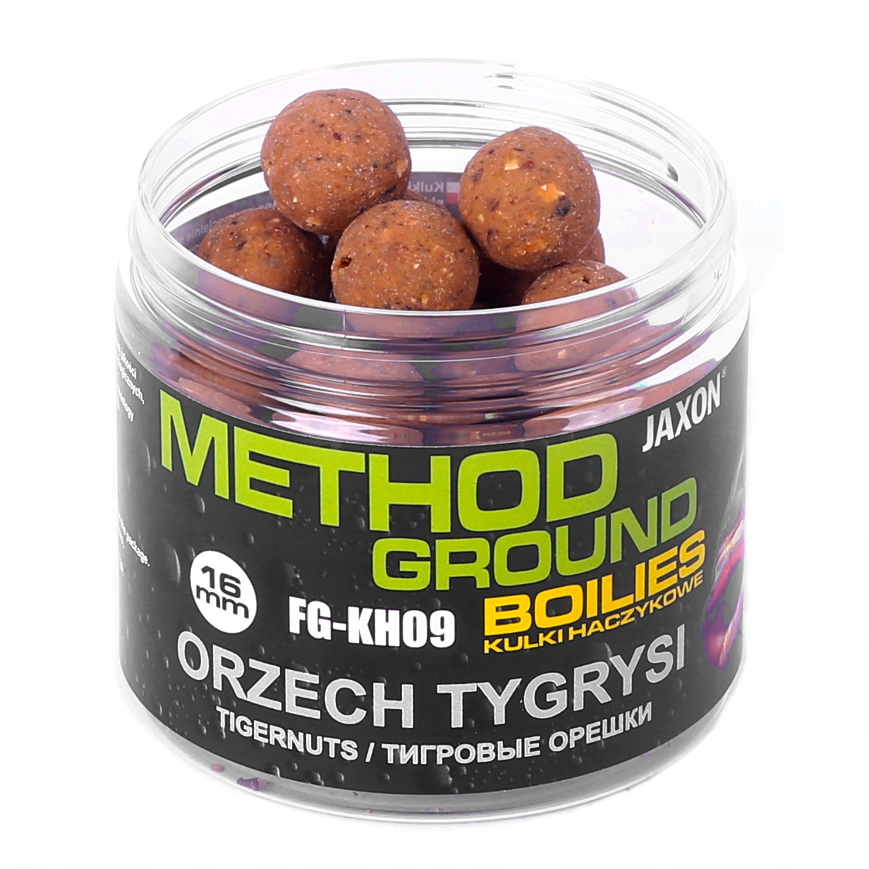 Kulki Proteinowe 16mm Orzech Tygr. Haczykowe 100g