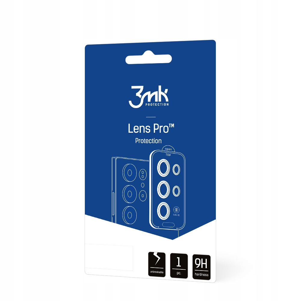 Osłona aparatu 3mk Lens Protection Pro Black na Samsung Galaxy A55 5G z