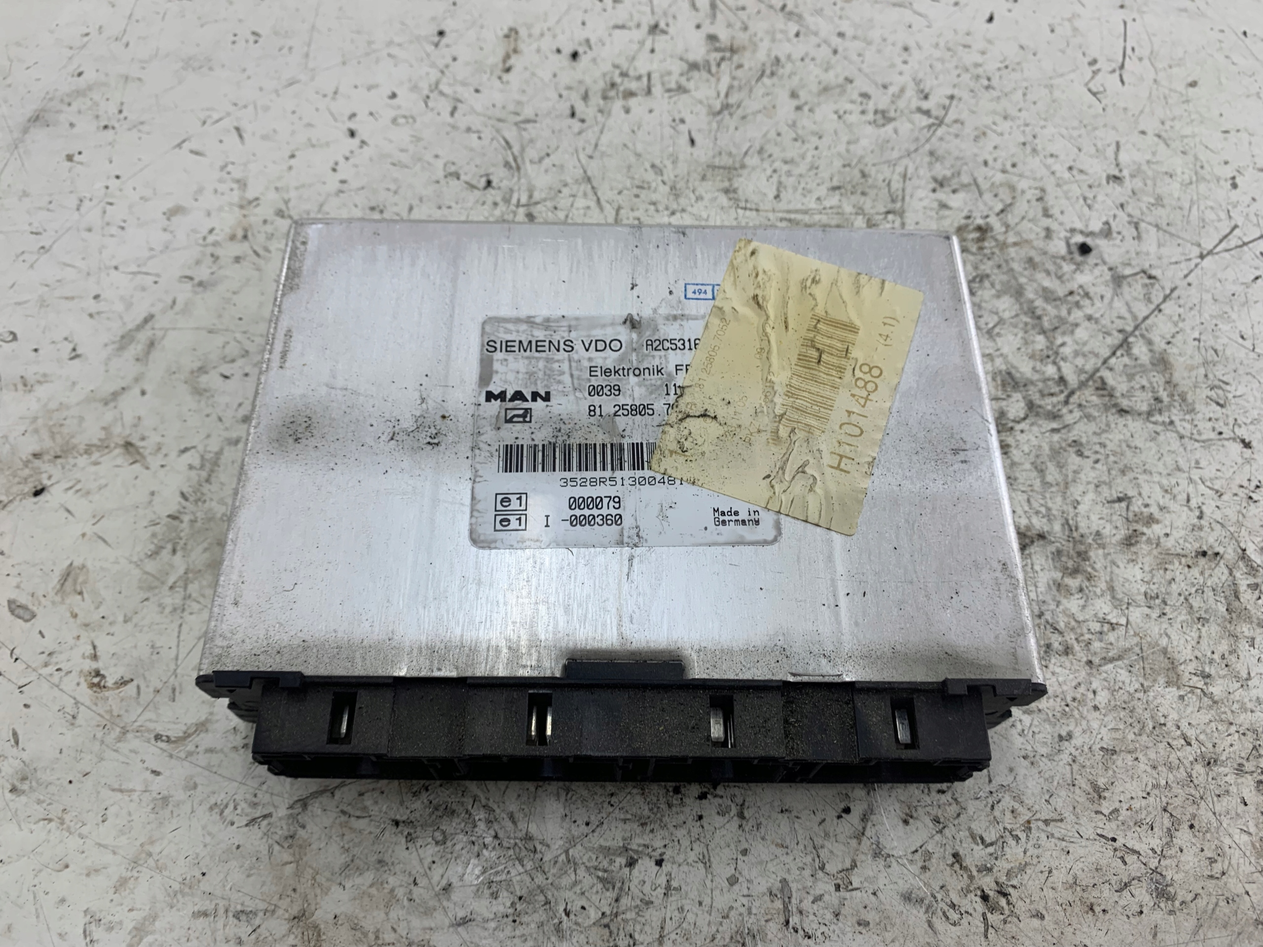 MAN TGA 460 control unit FFR 81.25805.7052