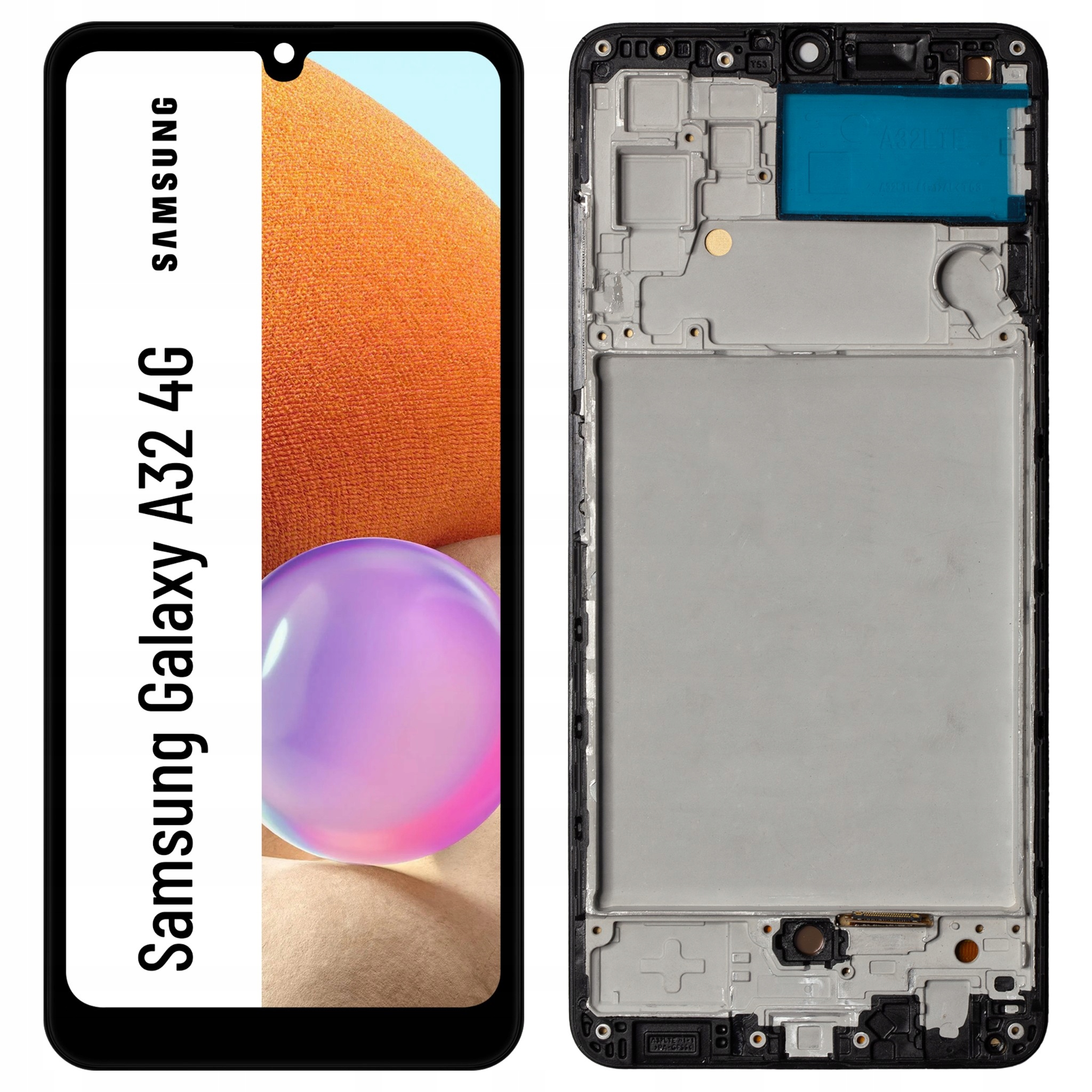 Displej pro Samsung Galaxy A32 4G LCD Oled displej Rámeček SM-A325F Big Size