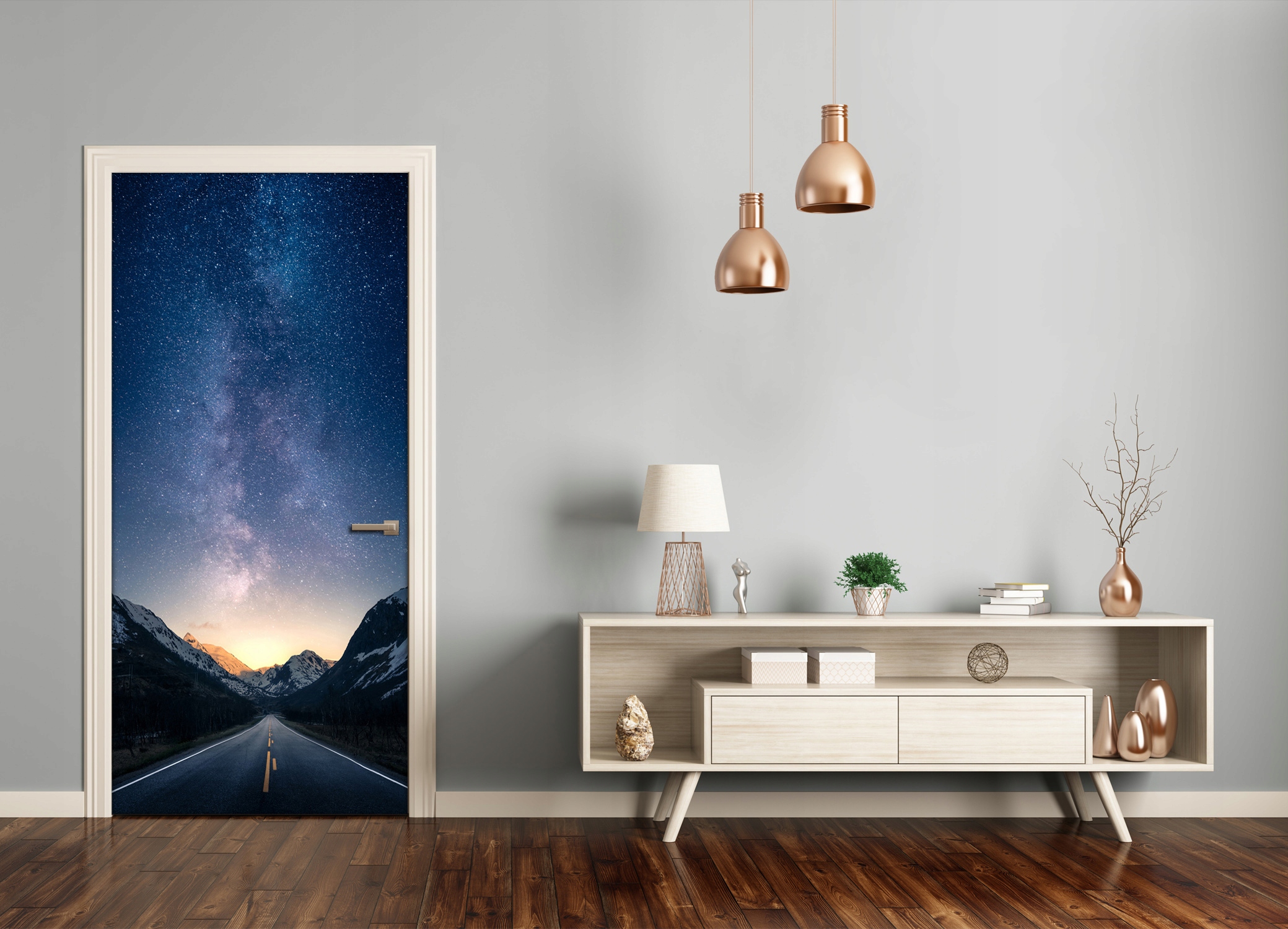 

Fototapeta samoprzylepna na drzwi Górski wąwóz