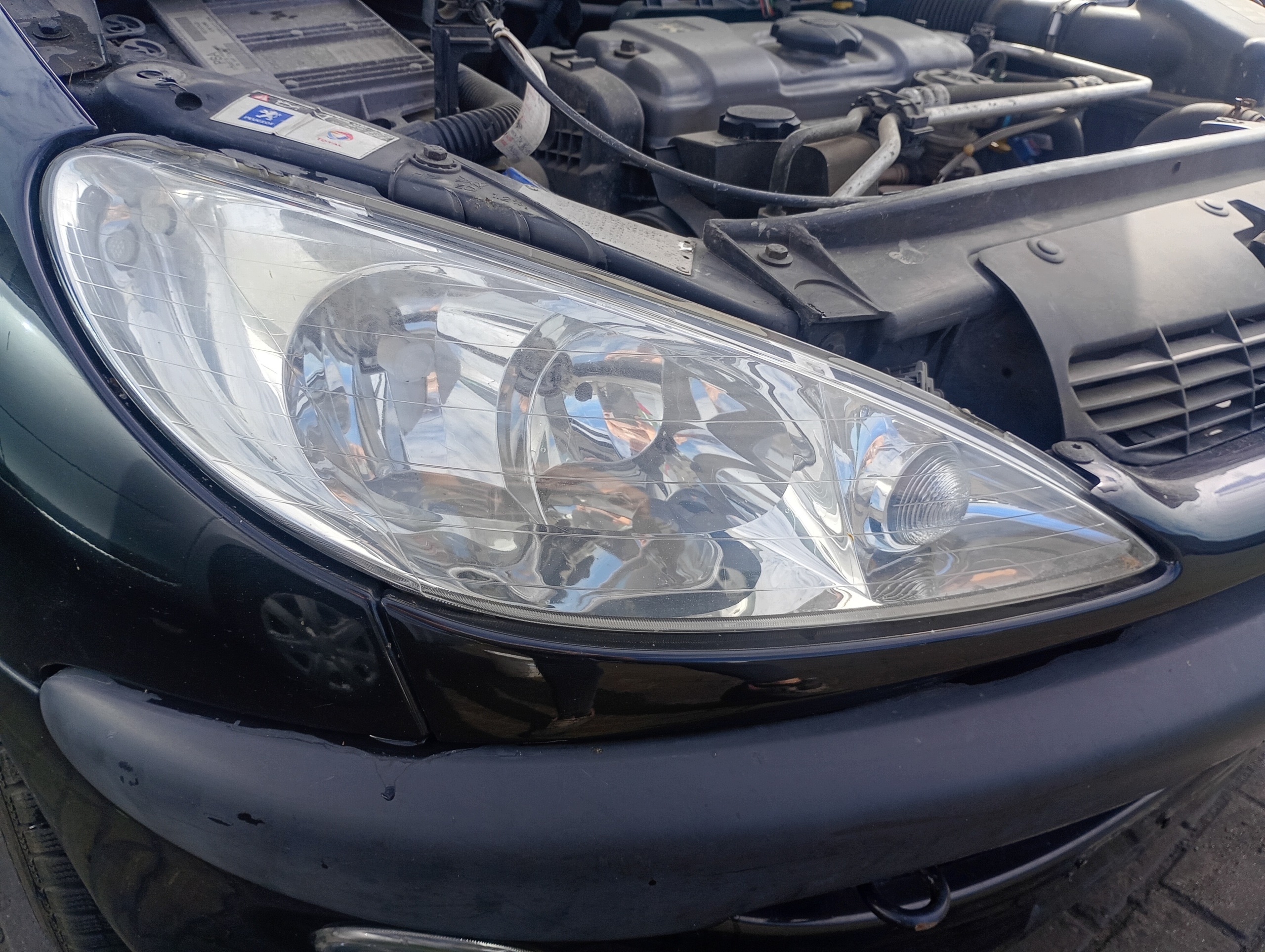 REFLEKTOR right light right front front Peugeot 206 SW 02-07