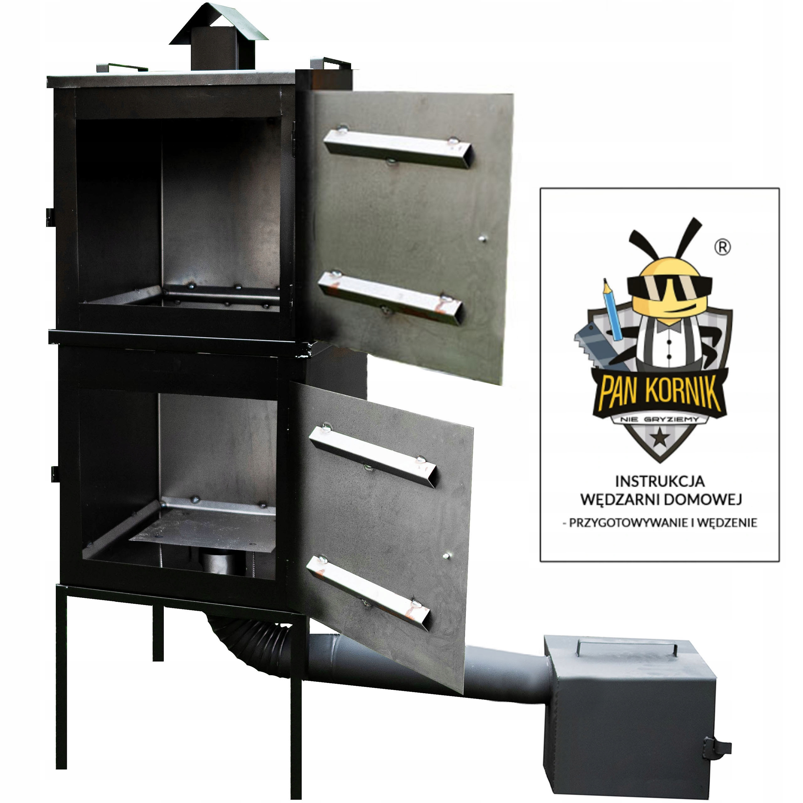 Wędzarnia Metalowa Największa Wędzarnia Ogrodowa Najnowsza Wędzok XXL