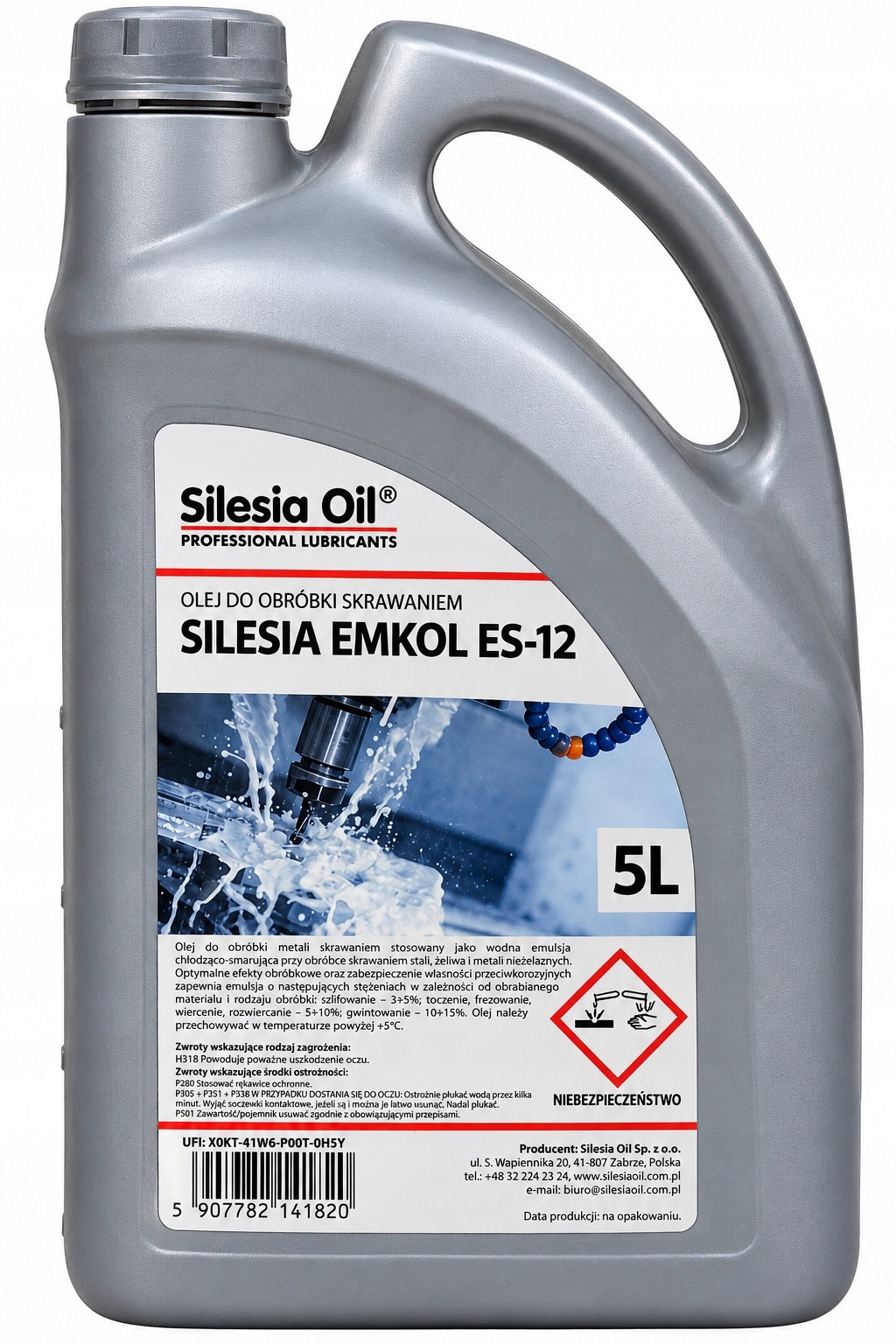 Silesia Emulgol Es 12 chłodziwo obróbka koncentrat Emkol Es 12 5L