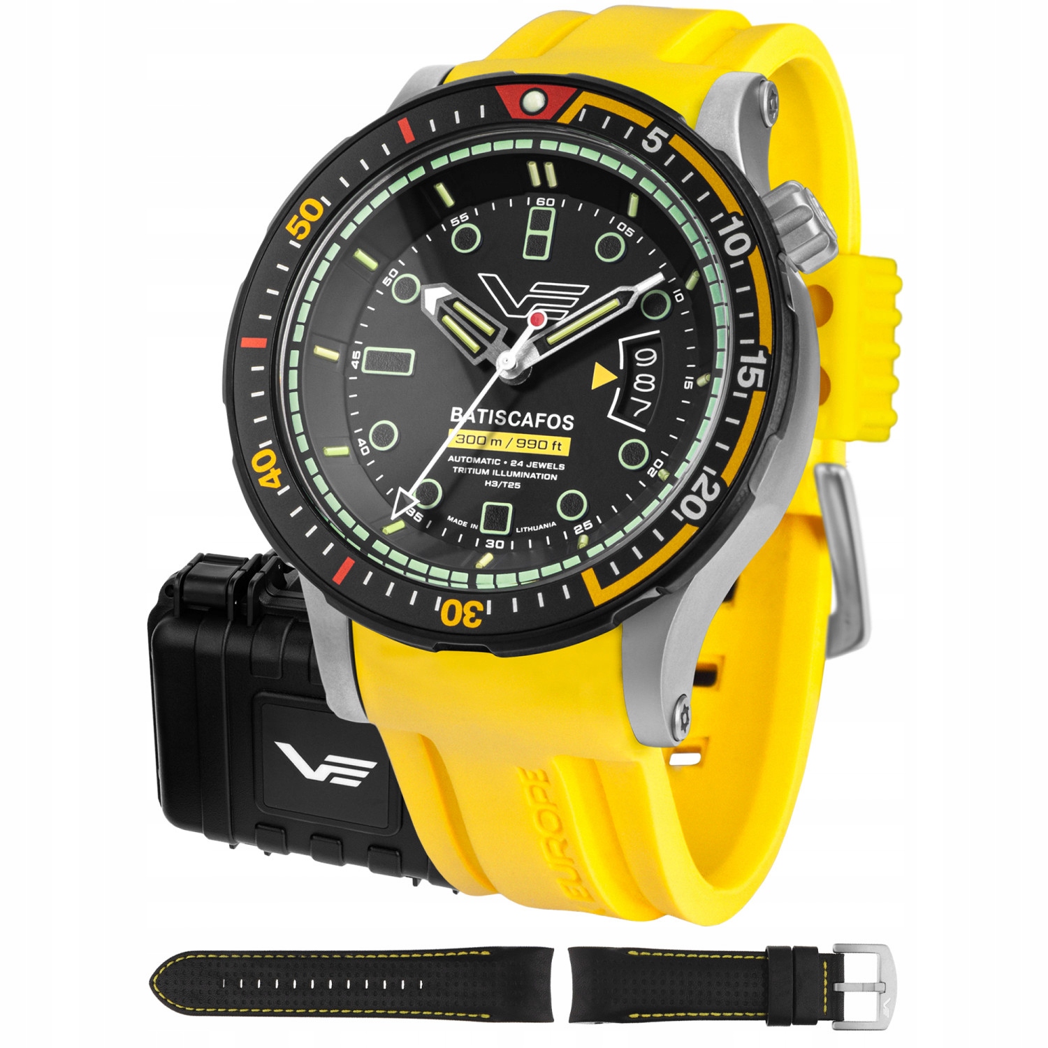 Pánské Hodinky Vostok Europe NH35A-511E767S žluté