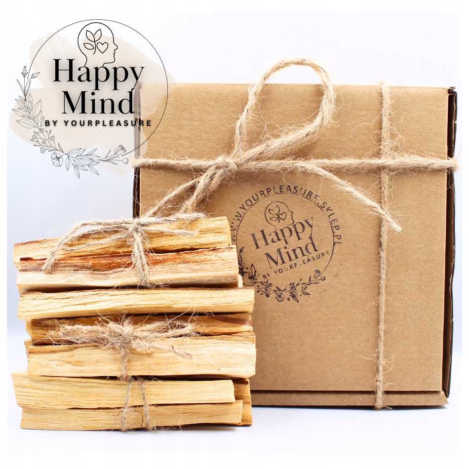 Happy Mind Naturalne Kadzidło Palo Santo z Peru 100g z Certyfikatem EAN (GTIN) 5905248463134