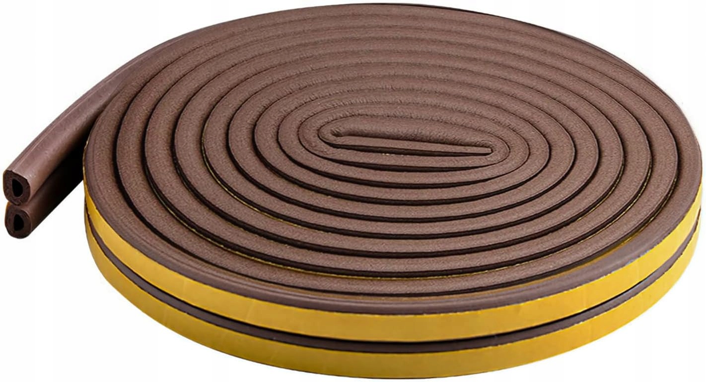 Uszczelka do drzwi i okien taśma piankowa izolacja antyprzeciąg 5m