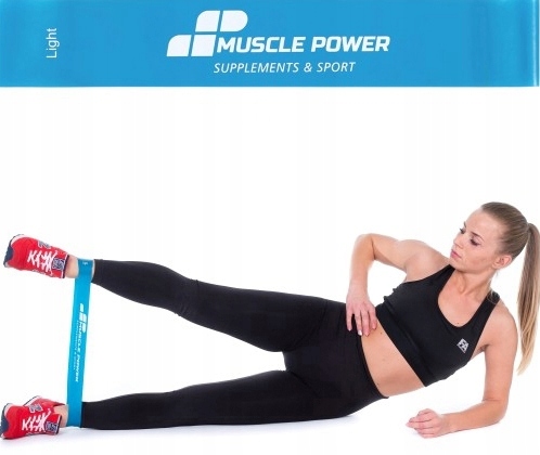 GUMY DO ĆWICZEŃ FITNESS GUMA OPOROWE TAŚMA 2-10KG Model Loop Band