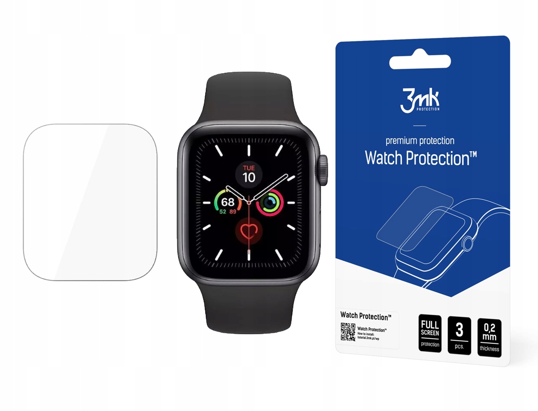 

3mk Folia Arc Full Screen do Apple Watch 5 44mm