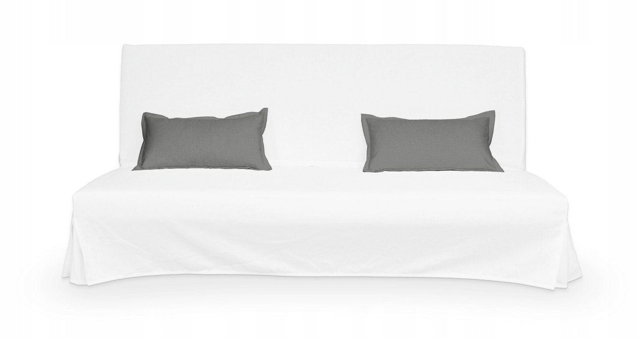 2 neprošívané povlaky na polštáře Beddinge Ikea černé
