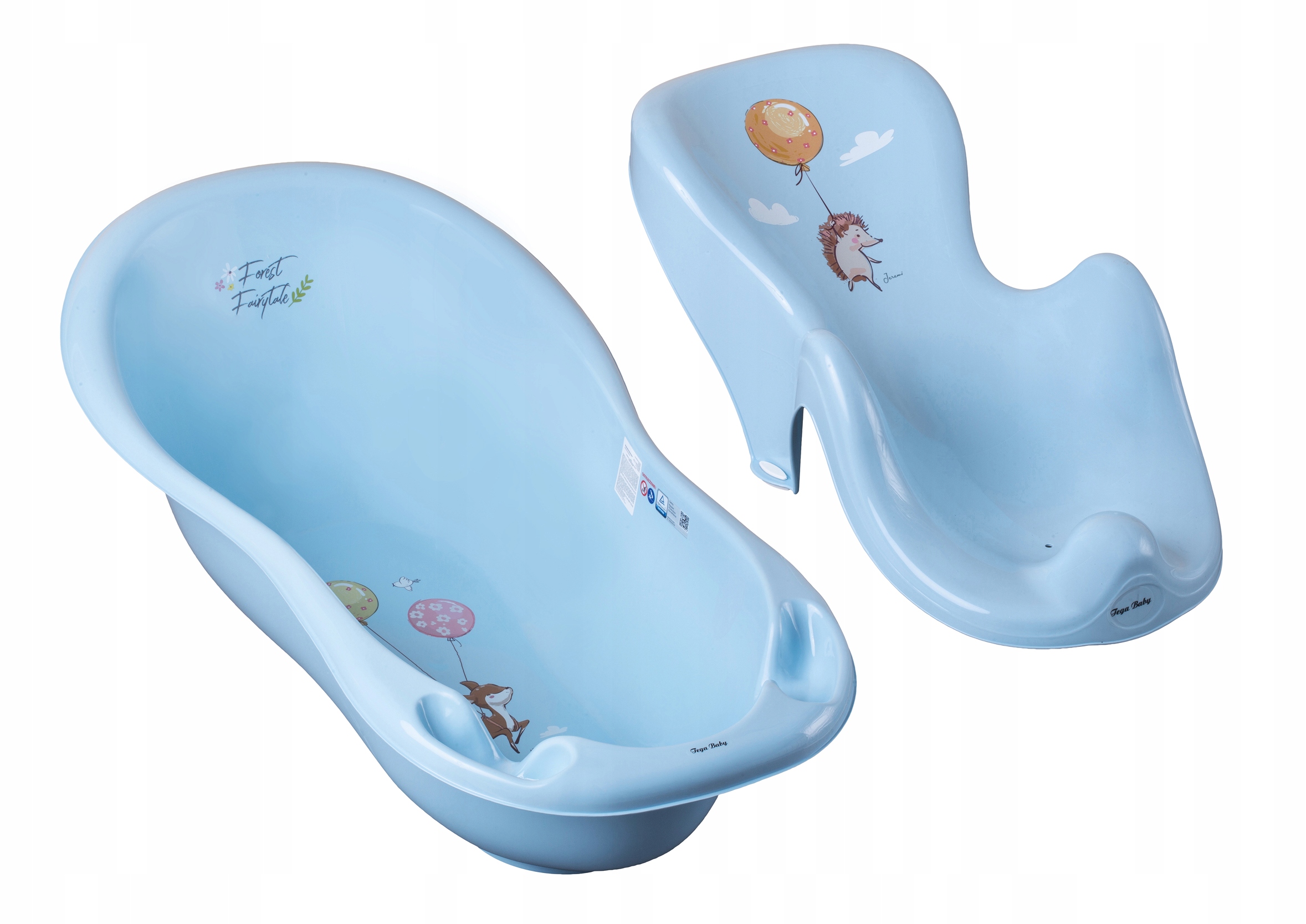 WANIENKA WANNA DZIECIĘCA 86cm I FOTELIK LEŻACZEK