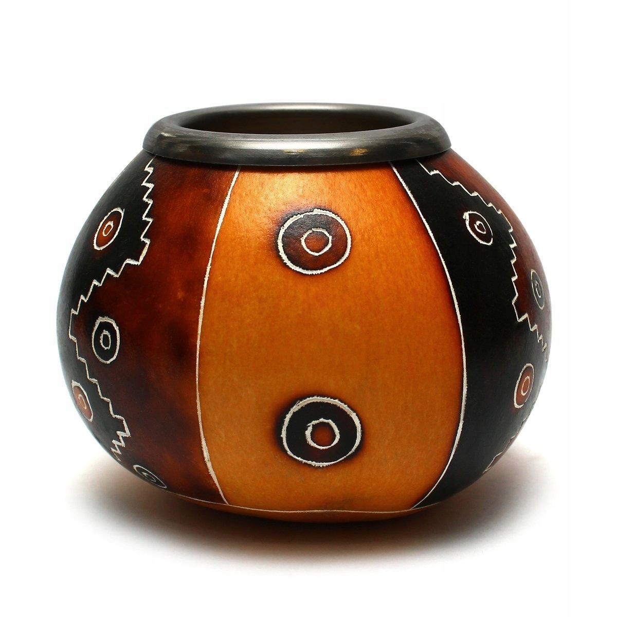 Přírodní tykva pro Yerba Mate Paita velká ~300 ml