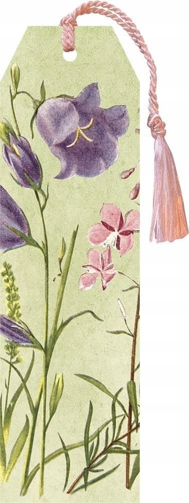 ZAKŁADKA 113 ZE WSTĄŻKĄ WIOSENNE KWIATY