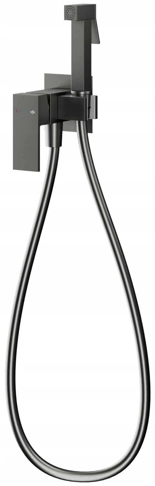 Kfa Podomietková Bidetová Batéria Logon, Gun Metal Grey Pvd