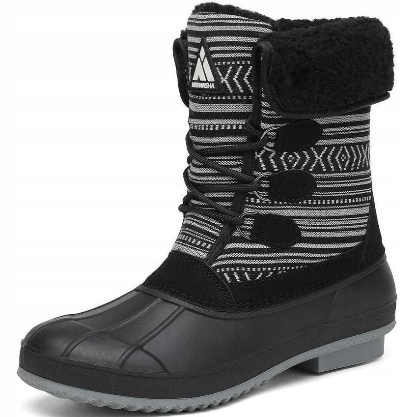 ŚNIEGOWCE LEKKIE BUTY GUMOWE WODOODPORNE r38