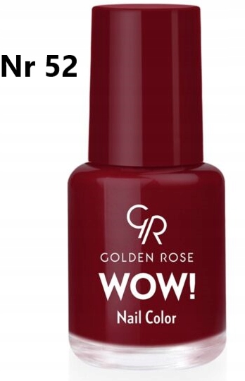 Golden Rose Wow Nail Color 6ml 52