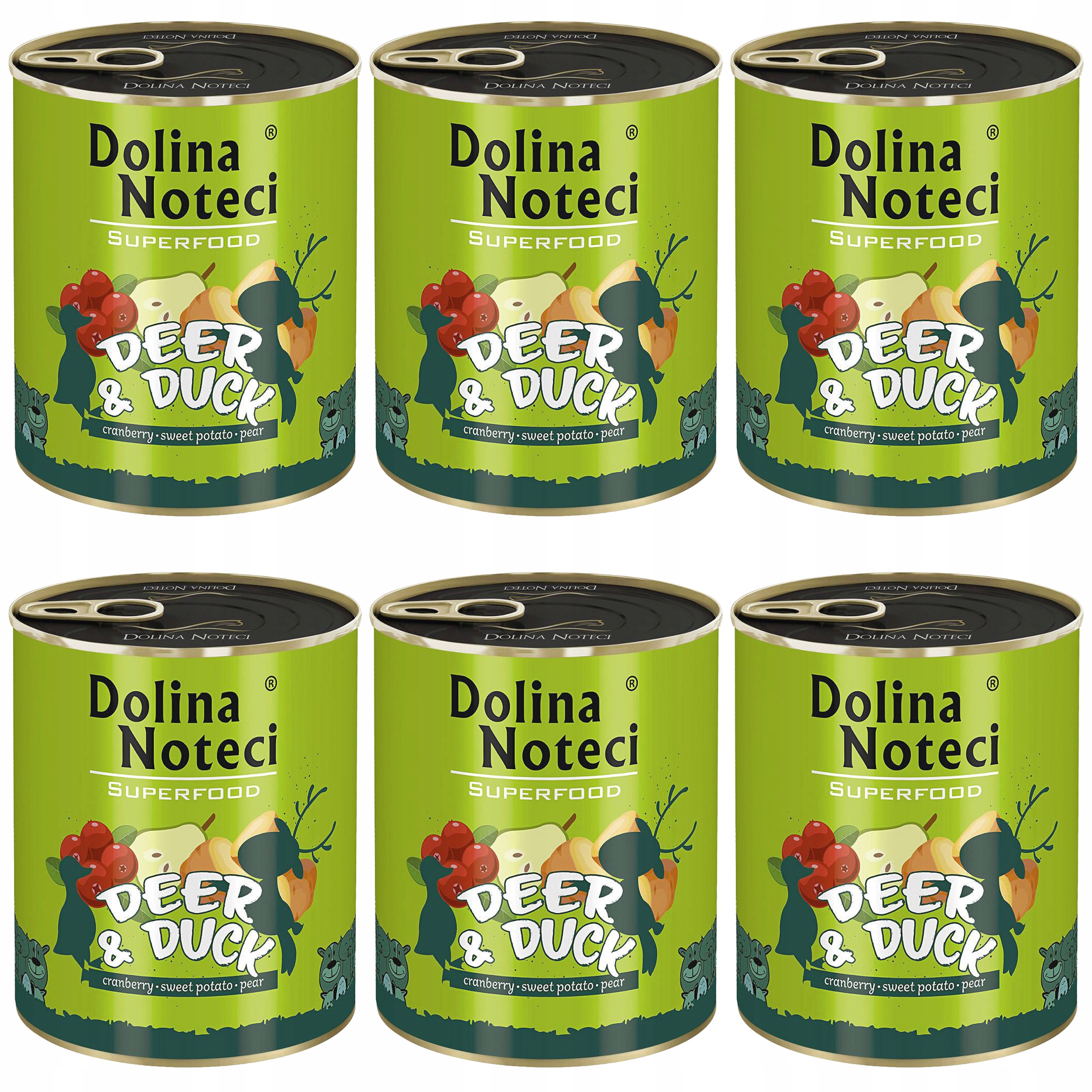 Dolina Noteci Superfood Krmivo pro psa Jelen 6x800g