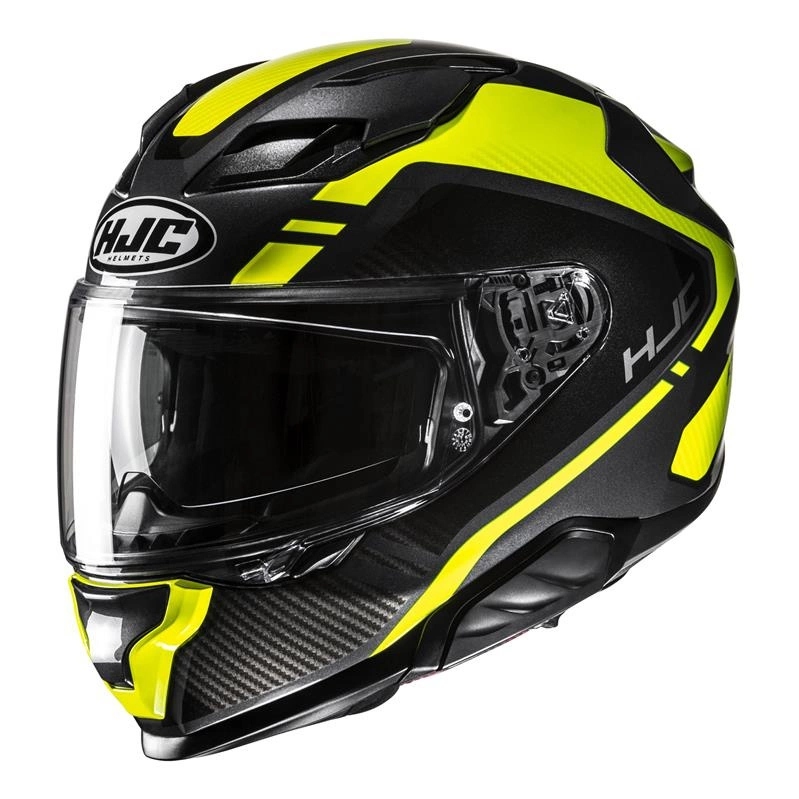 Motocyklová prilba Hjc F71 Tozz Black/yellow čierna žltá Darčeky