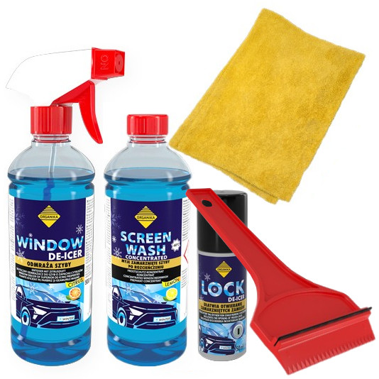 

Wintertime zestaw zimowy odmrażacz do szyb zamka