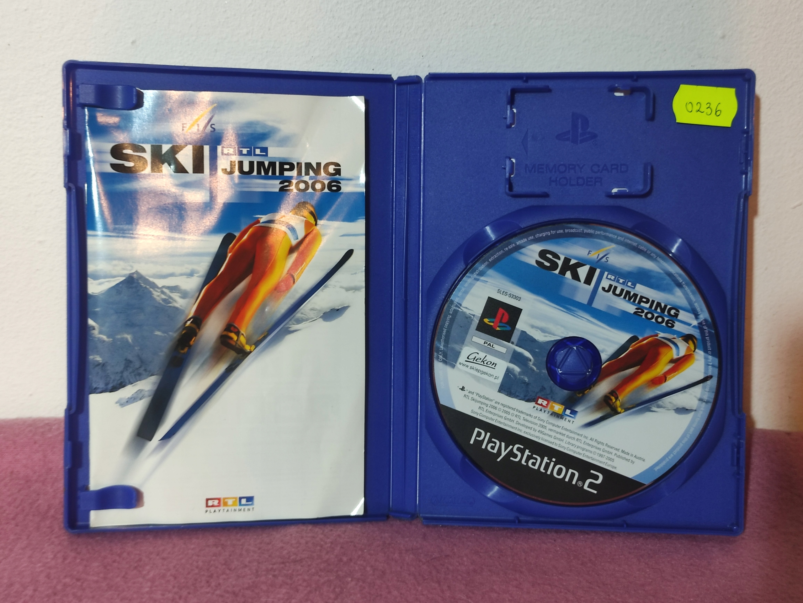 RTL Ski Jumping 2006 PS2 Komplet Unikat Platforma Sony PlayStation 2 (PS2)