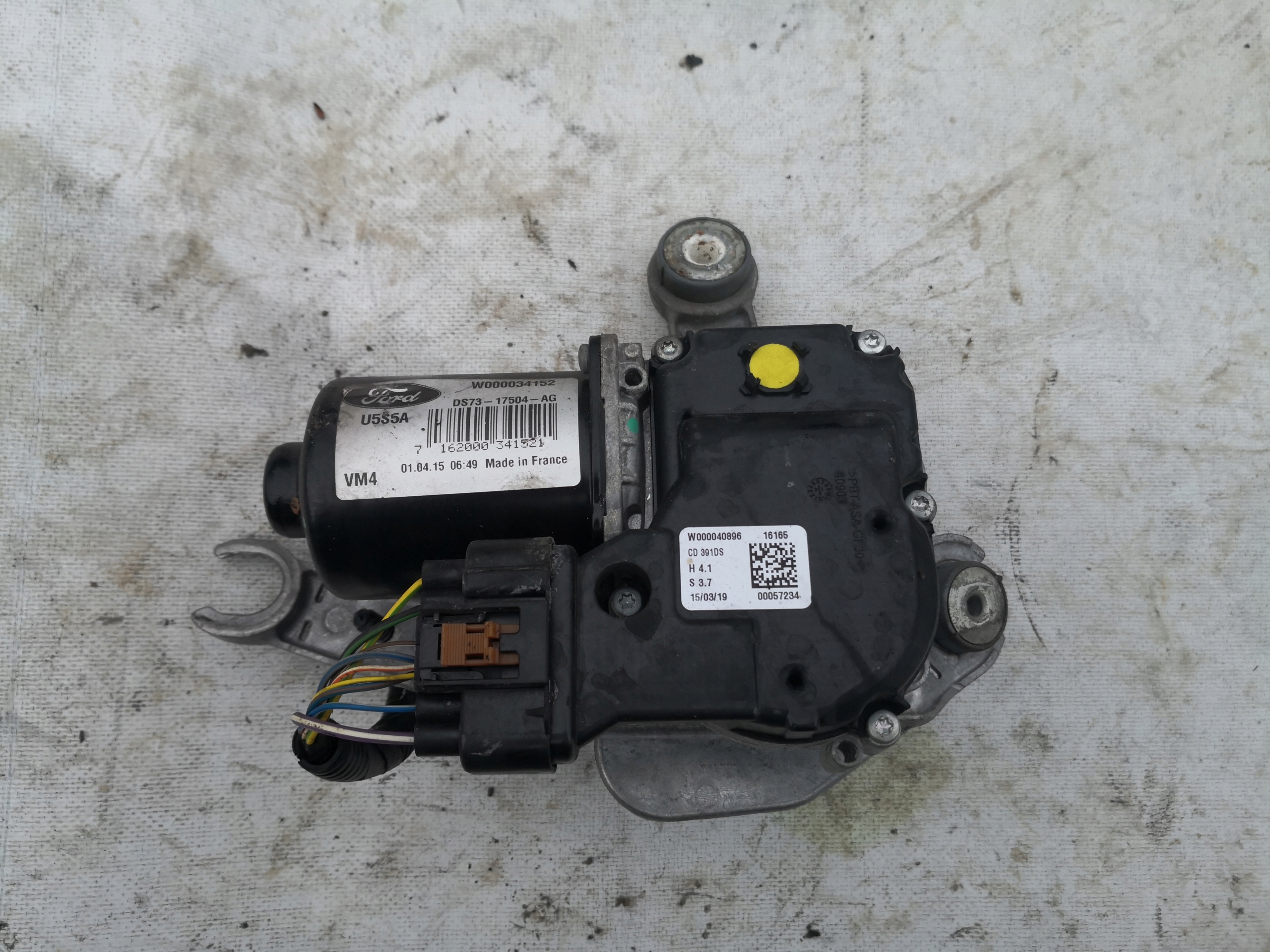 wiper mechanism left FORD MONDEO MK5