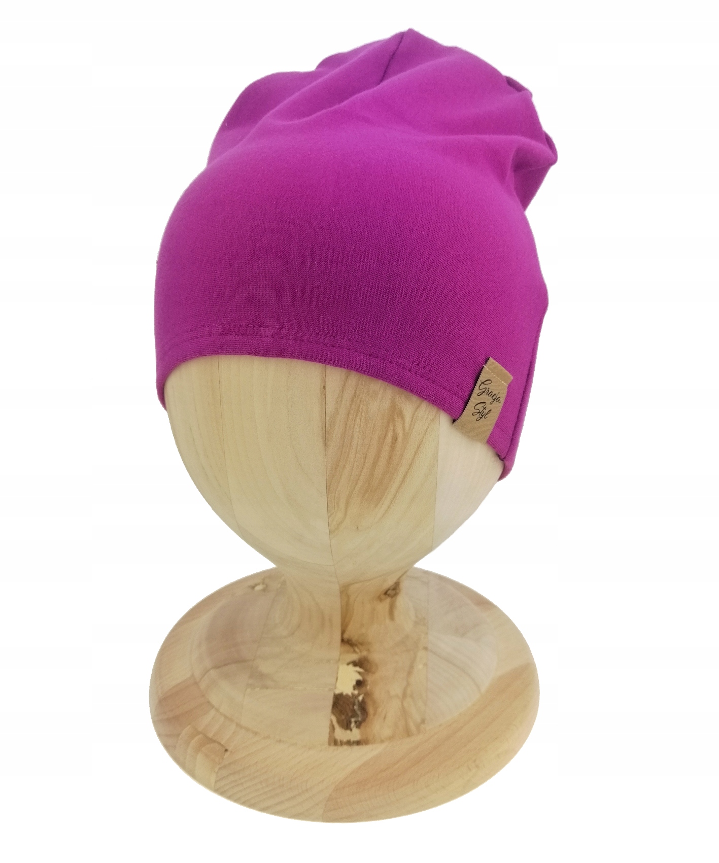 

Czapka smerfetka dziecięca na głowę obwód 48-51cm