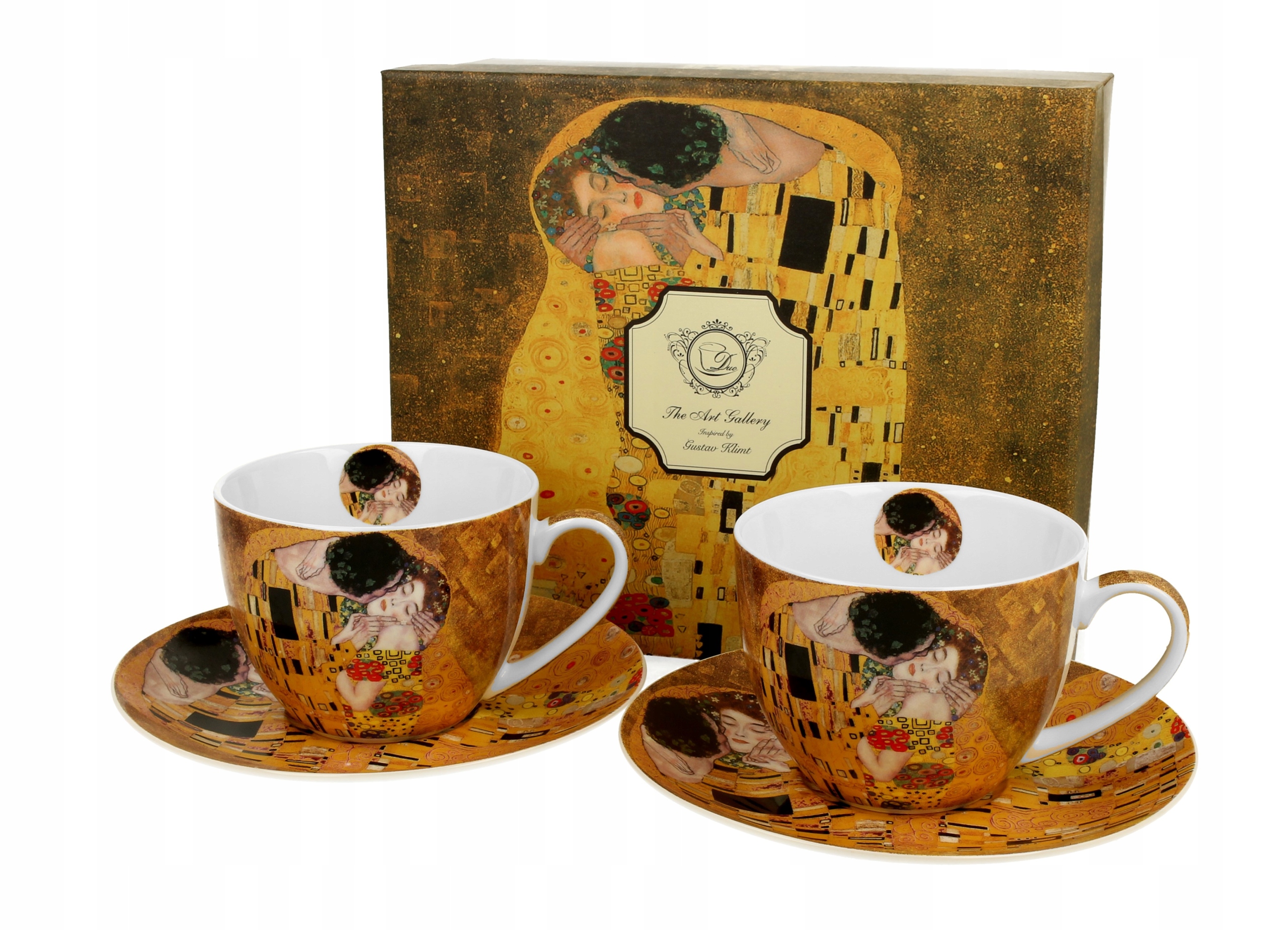 

Filiżanki ze spodkami 250 ml komplet 2 szt. The Ki