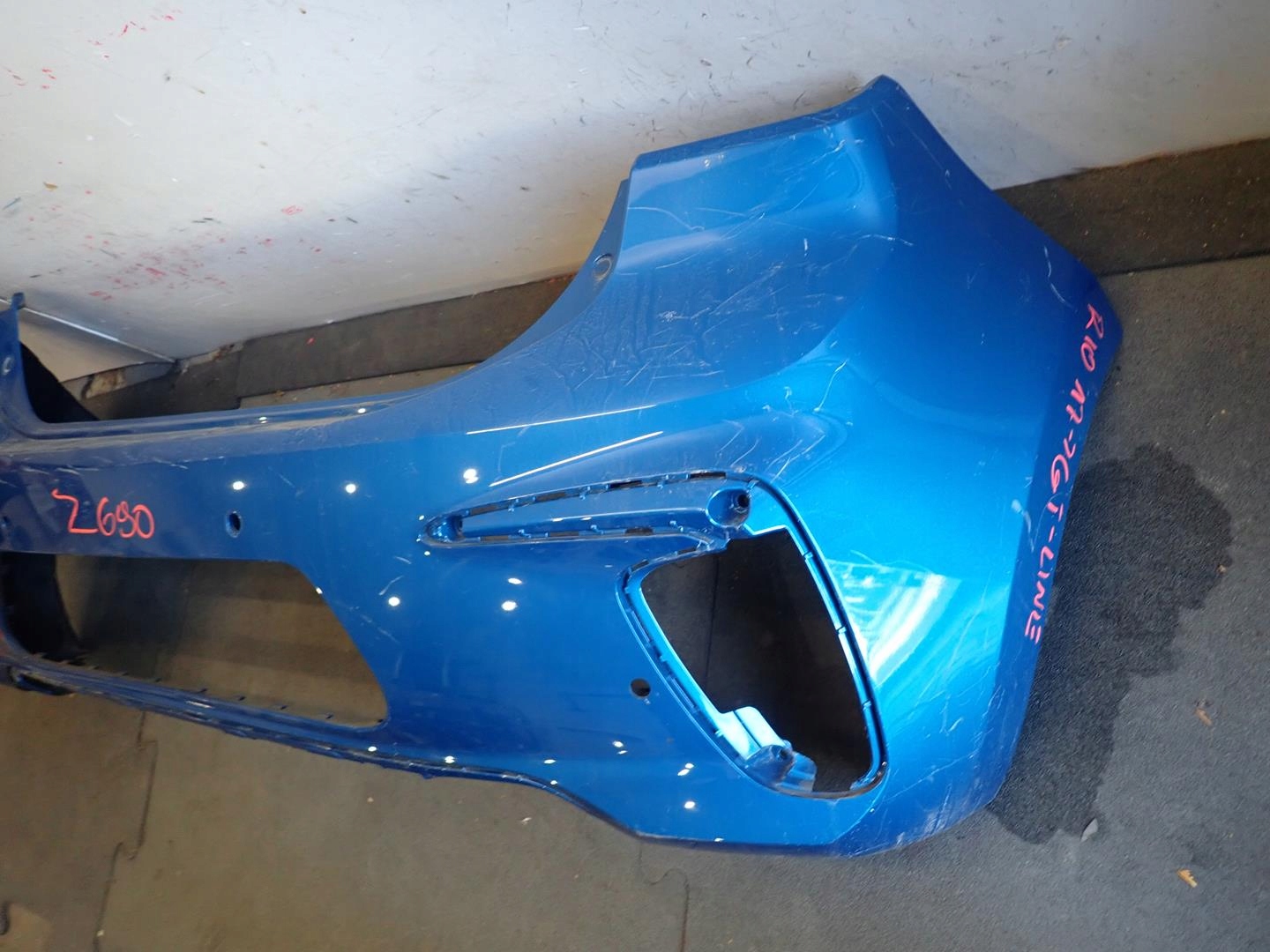 bumper rear part KIA RIO IV GT-LINE 2017- 86611-H8600