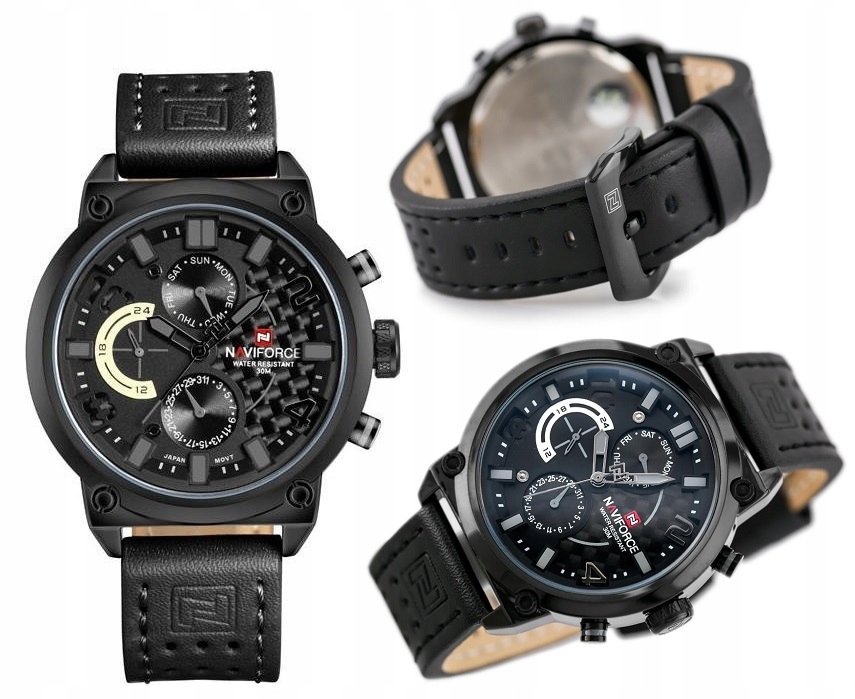 

Męski Zegarek mechanizm Seiko pudełko pasek prezen