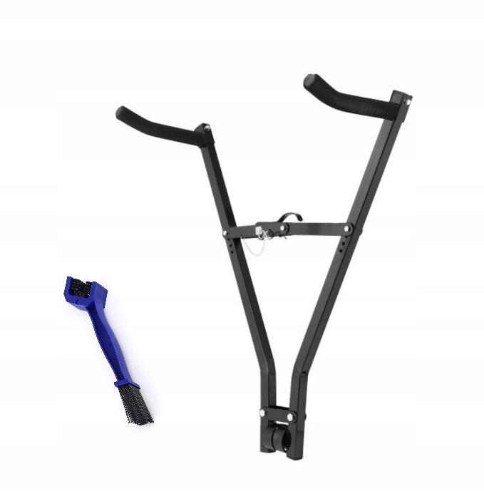 Велосипедна стійка 68 см автомобільний гачок щітка 2в1