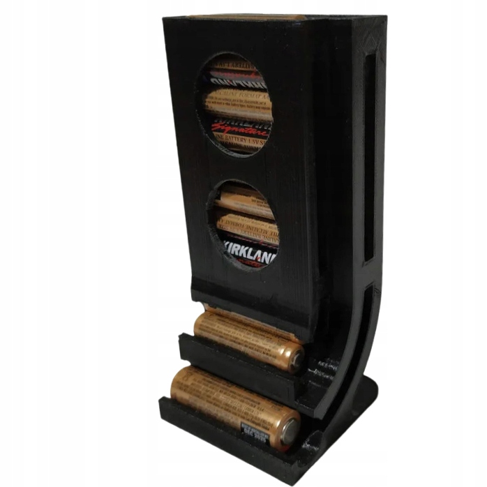 Organizer Na Baterie Komplet Aaa Aa Akumulatorki Pudełko Paluszki Eko