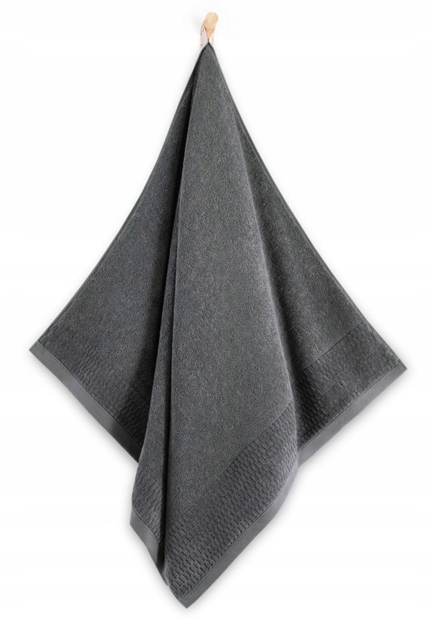 ZWOLTEX Antybakteryjny Ręcznik GRANO Grafit 30x50 Kod producenta Zwoltex PRODUKT POLSKI