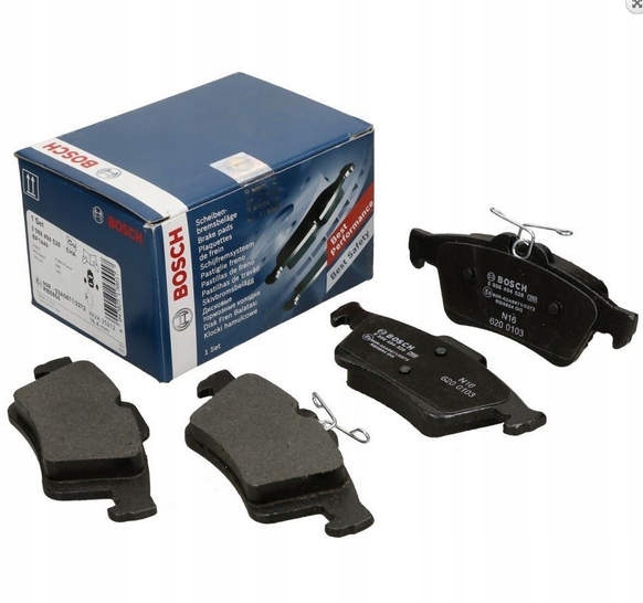 BOSCH KLOCKI TYŁ FORD FOCUS MK2 MK3 C-MAX KUG