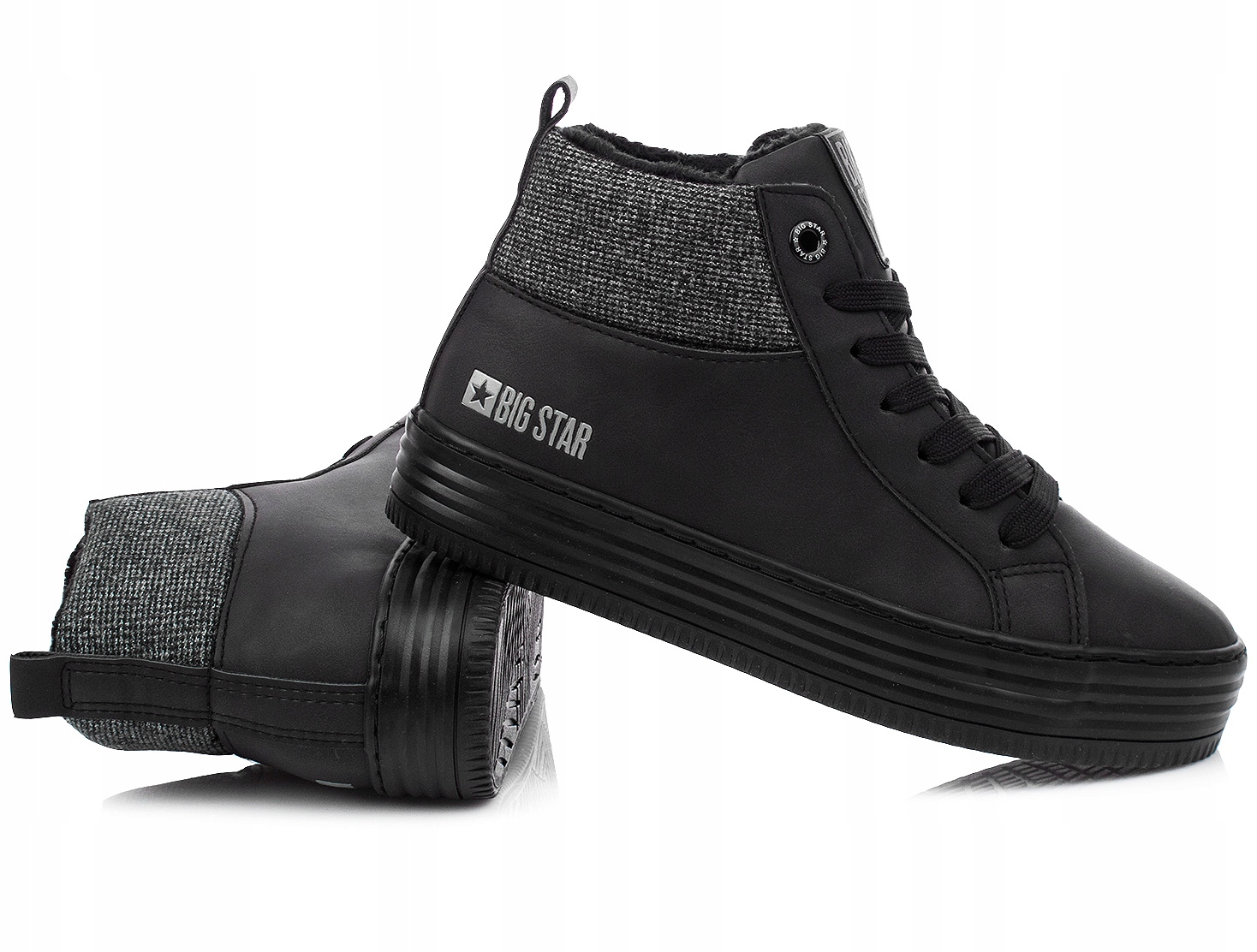 BIG STAR DAMSKIE BUTY ZIMOWE WYSOKIE OCIEPLANE 39 Model buty zimowe wysokie ocieplane