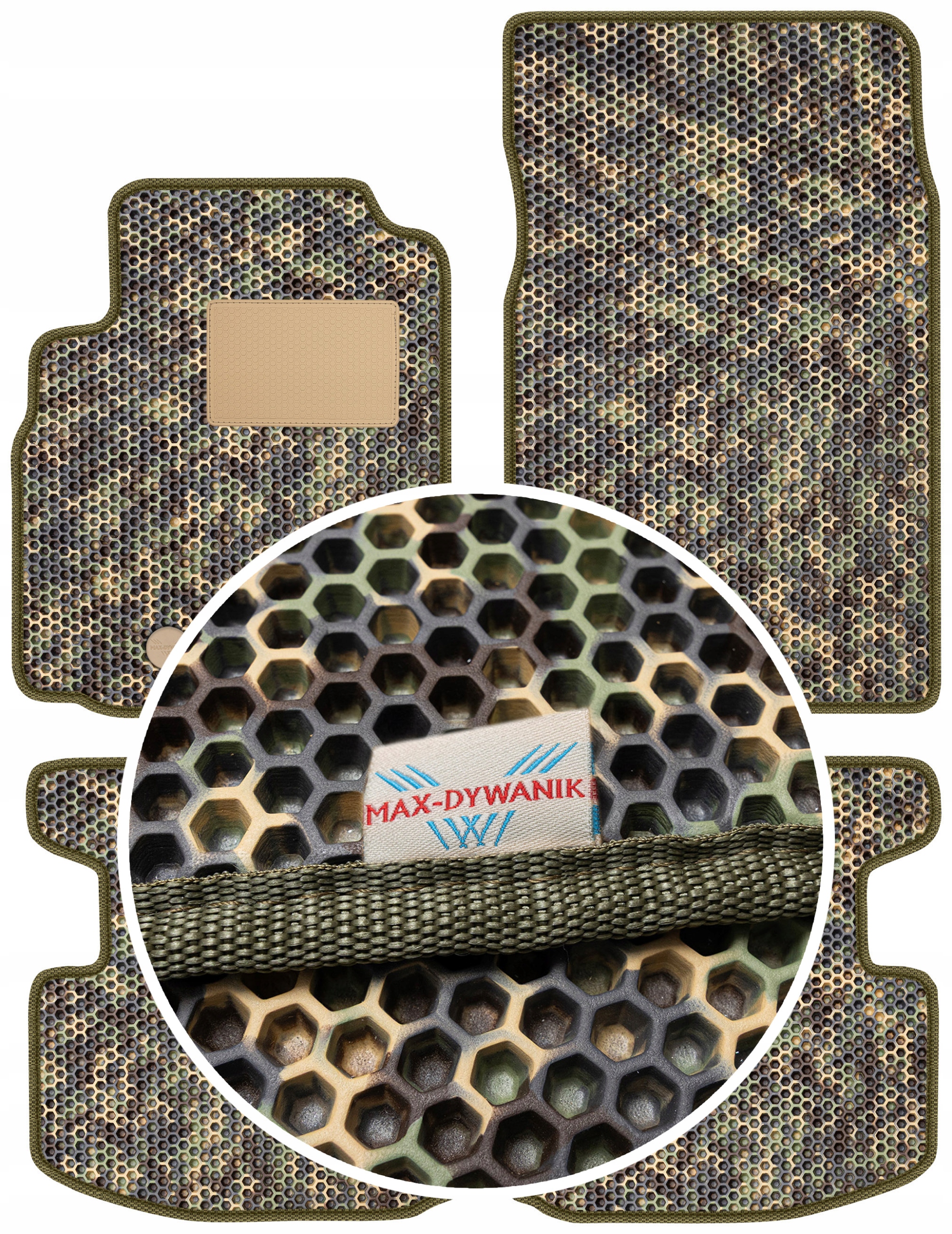 Toyota Yaris I Hb 3D 1999-2005 Gumové rohože do auta Eva Moro