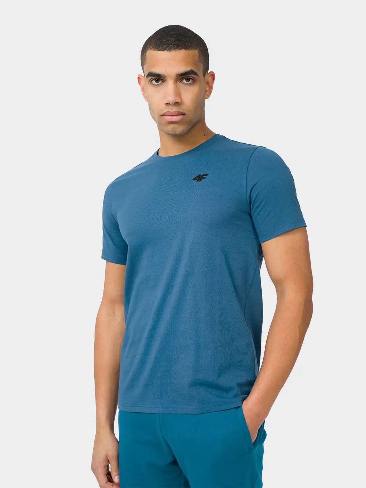 KOSZULKA MĘSKA 4F T-SHIRT BAWEŁNIANY NA CO DZIEŃ ZESTAW 3PAK LIMITOWANA Rozmiar M