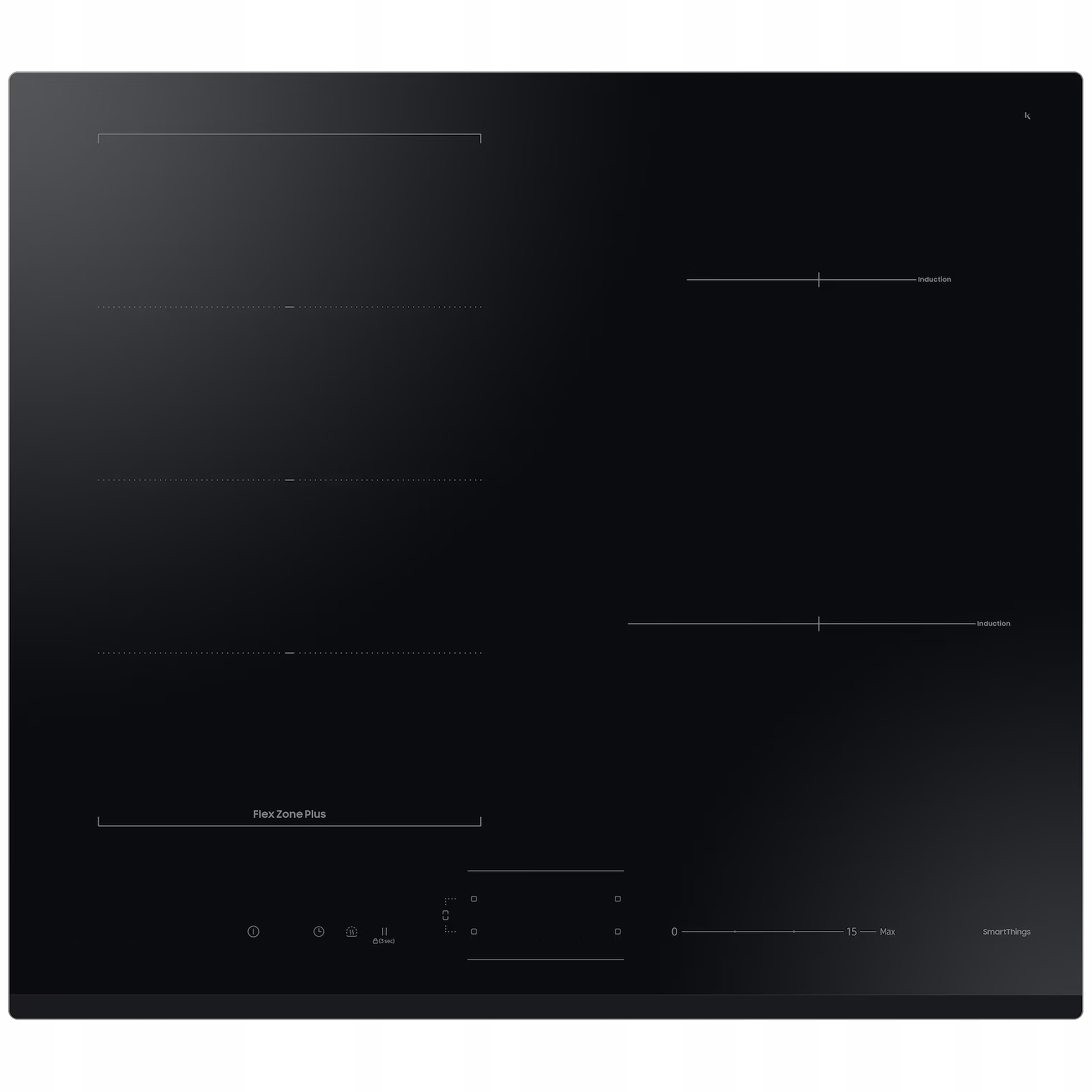 Indukční Deska Samsung NZ64B6056GK SlimFit WiFi Flex Zone Plus 60 cm