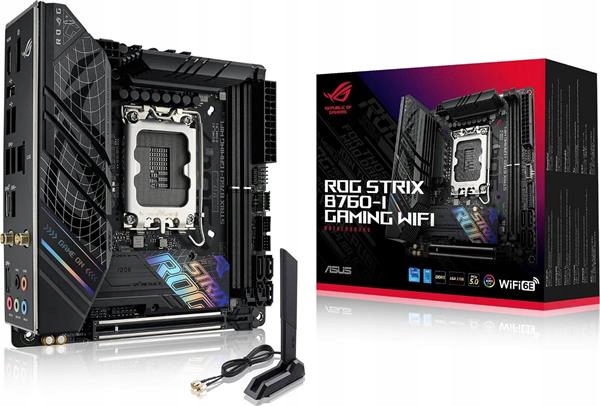 Asus Rog Strix B760-I Gaming Wifi soc 1700 Itx DDR5 Hdmi Dp 90MB1D90…
