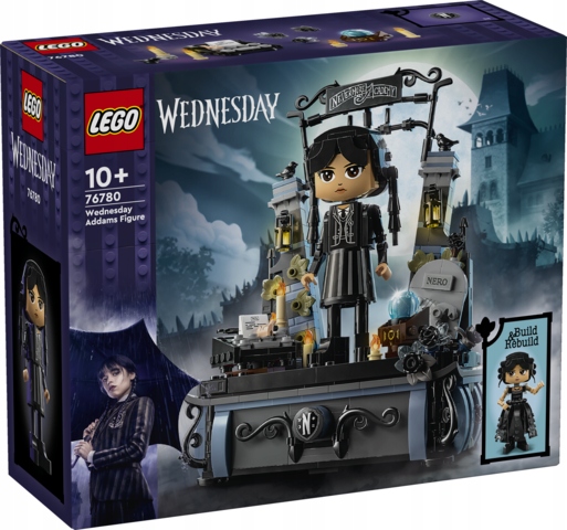 Lego Wednesday Figurka Wednesday Addams 76780