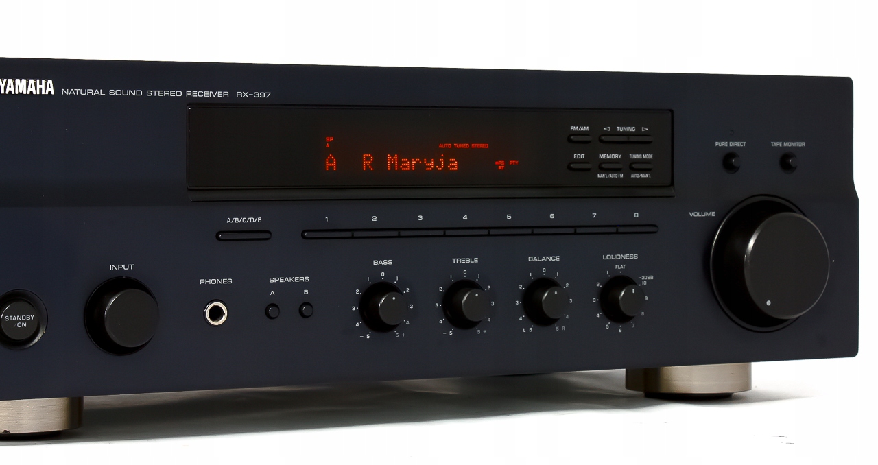 YAMAHA RX-397 NOWOCZESNY AMPLITUNER STEREO RDS Model RX-397
