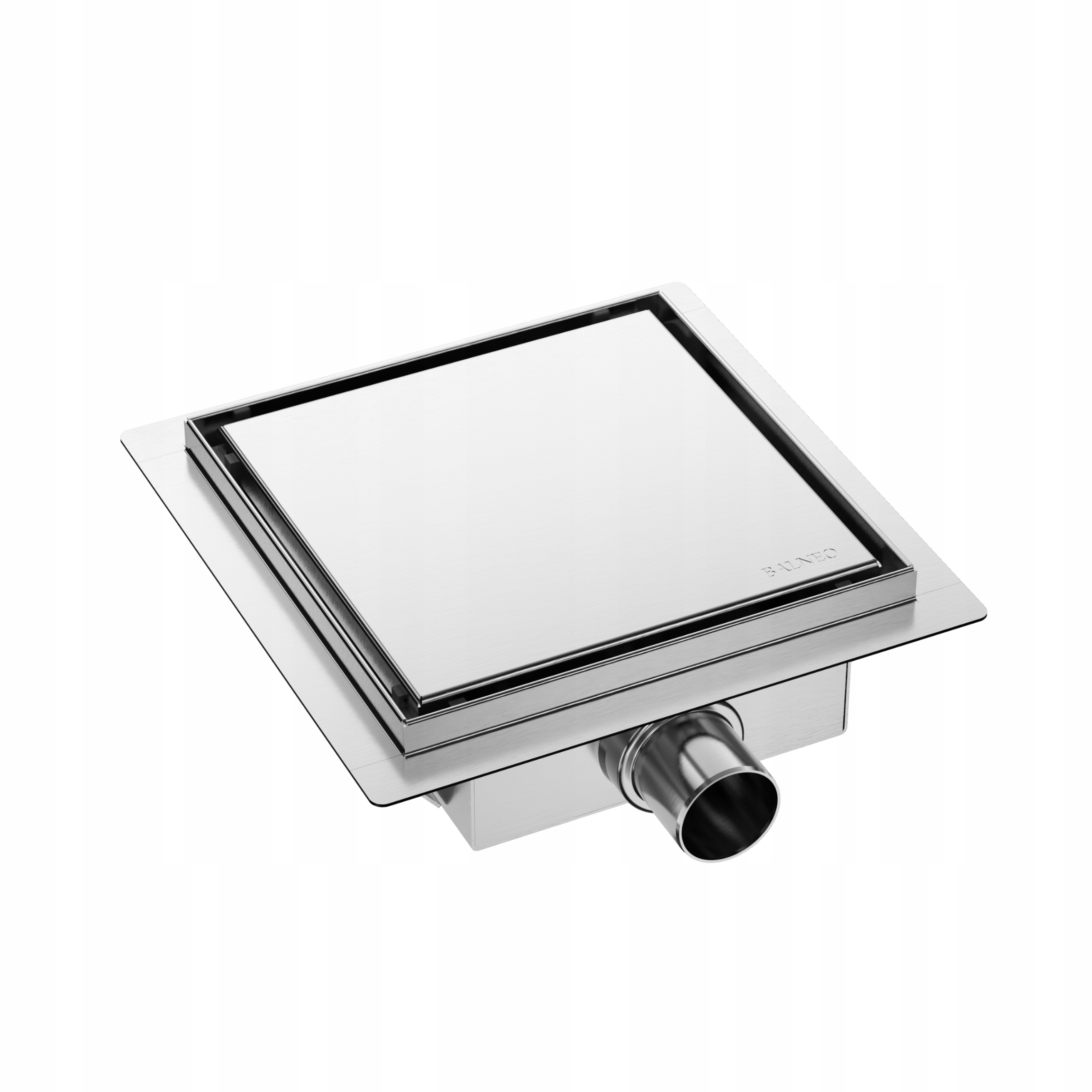 Balneo Obojstranný Lineárny Odtok Sq-drain Next 2V1 Štvorcový 20 cm Chróm
