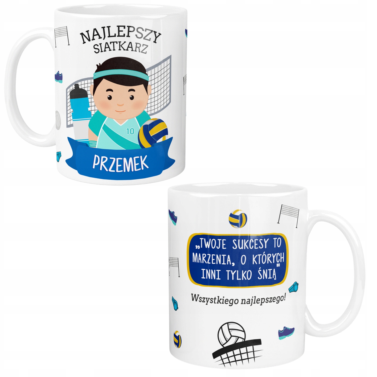 

Personalizowany Kubek dla Najlepszego Siatkarza